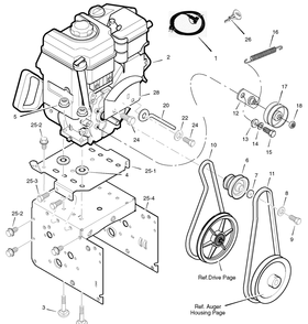 Part Location Diagram of MT710026 Murray NUT, HEX 5/16-18